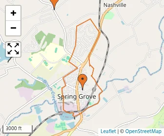 Area schools map